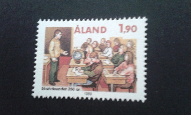 åland 1989 koululaitos 350v**