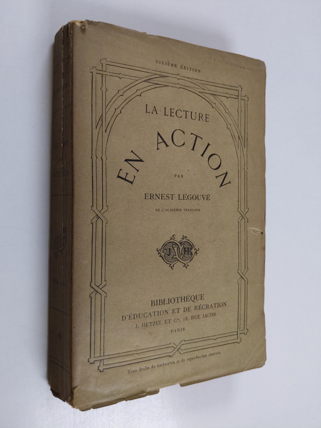 Ernest Legouve : La lecture en action