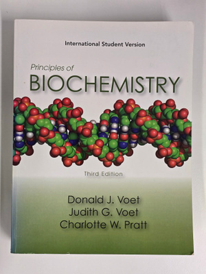 Principles of Biochemistry (Voet, Voet & Pratt; 3E, 2008)