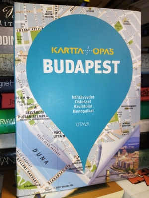 Kartta + opas BUDAPEST ( SIS POSTIKULU )