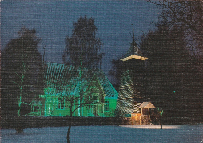 KIRKKOKORTTI - LOKALAHDEN  KIRKKO