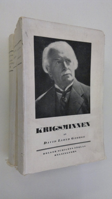 David Lloyd George : Krigsminnen 1-3 (lukematon)