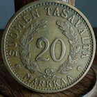 20 MARKKAA v.1937-1939 alumiinipronssia - pikkukuva 5