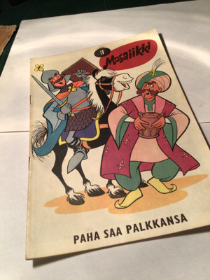 Mosaiikki sarjakuvalehti 9/67 mosaik comicheft