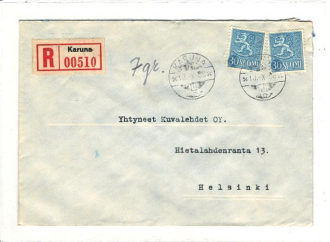 R-KUORI KARUNA SILTALEIMA 1 POSTITORVI