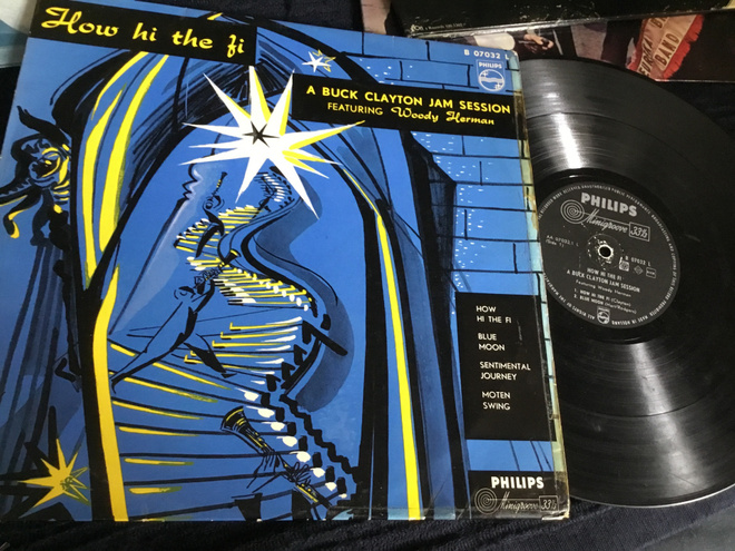 Buck Clayton Jam session How Hi The Fi Philips LP 