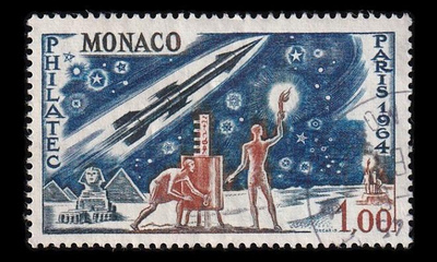 Monaco 772 o Postimerkkinäyttely PHILATEC (1964)
