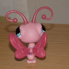 LITTLEST PET SHOP vaaleanpuna-malva PERHONEN #1300 - pikkukuva 3