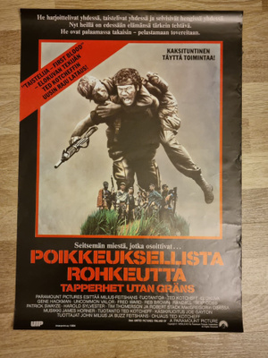 Elokuvajuliste: Poikkeuksellista rohkeutta (1983)