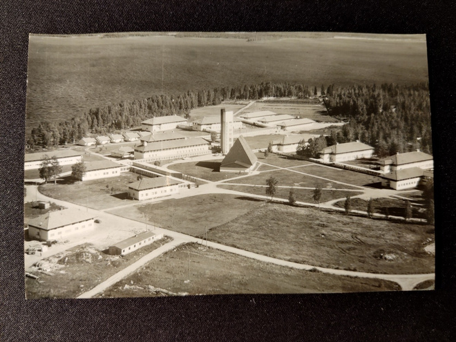 VANHA Kortti Pieksämäki 1964 Karhumäk Alkup.Mallikappale