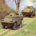 Vanhat n.80/90-l upouudet +paketti metalli panssariajoneuvot - pikkukuva 4