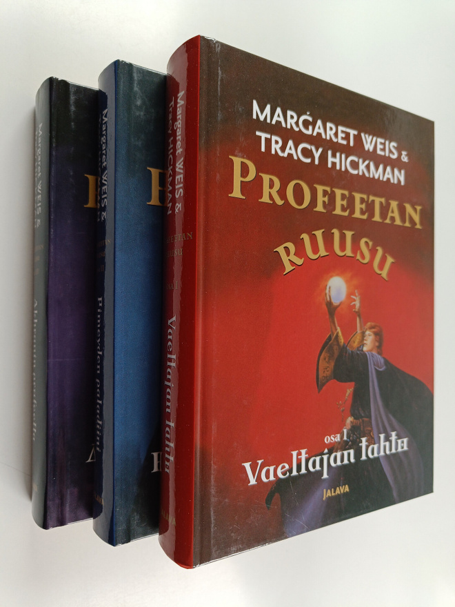 Margaret Weis ym. : Profeetan ruusu 1-3  : Vaeltajan taht...