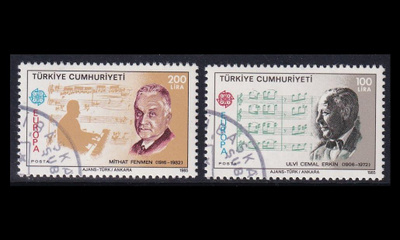 Turkki 2706-7 o Europa musiikkivuosi (1985)