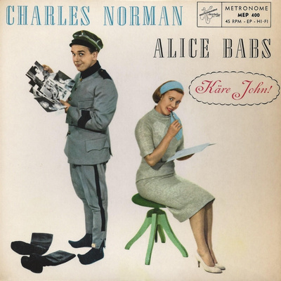 7” SINGLE EP - Alice Babs, Charles Norman - Käre John!
