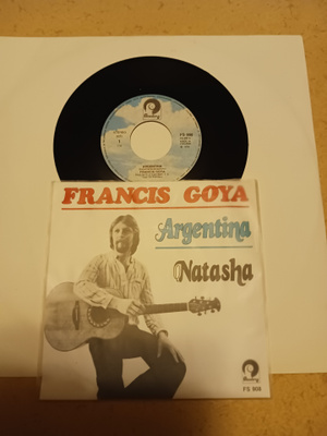 Francis Goya – Argentina 7" ps orig Fin 1978 uusi mint