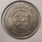 Singapore. 50 cents 1987. - pikkukuva 1