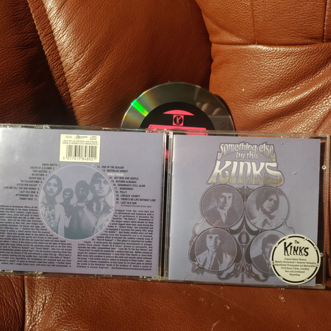 THE KINKS -something else by the kinks CD.