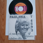 Pauliina – Ei Suurempaa Rakkautta 7" ps orig 1975 Pop Rock - pikkukuva 1