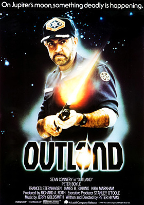 Outland 1981 Peter Hyams. Sean Connery. Scifi jännitys DVD