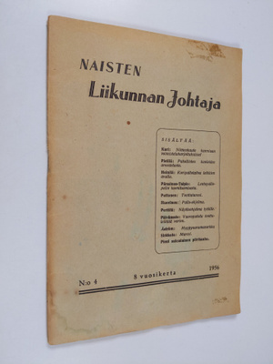 Naisten liikunnan johtaja 4/1956