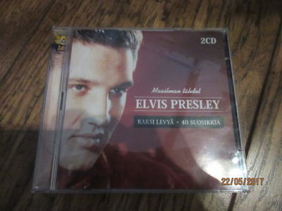 Elvis Presley kahden levyn cd.