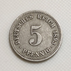 Saksa 5 Pfennig 1893A - pikkukuva 1