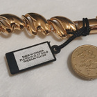 21k kullattu Kanadalainen sydän kaulakoru Gold plated - pikkukuva 2