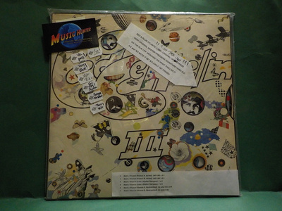 LED ZEPPELIN - LED ZEPPELIN III V6++ / EX+ UK PRESS LP