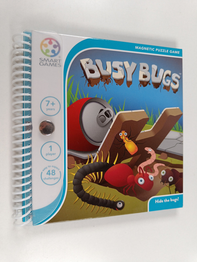 Smart Games Magnetic Travel Games - Busy Bugs (difficulty...