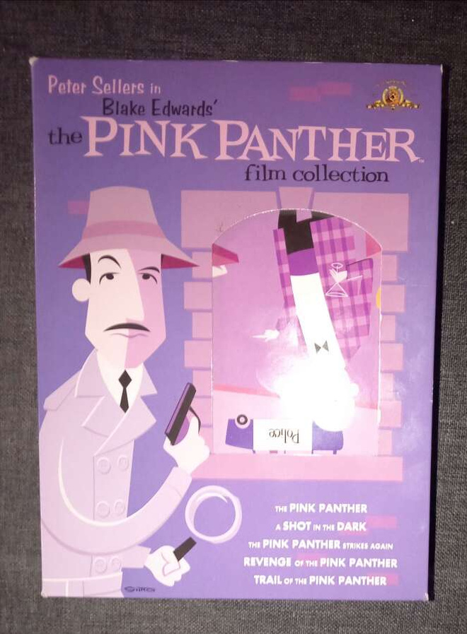 DVD Vaaleanpunainen Pantteri Elokuvat