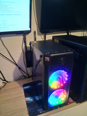 AMD Ryzen 5 3600, 8GB, RX 550 4GB GDDR5, Kevytpelikone