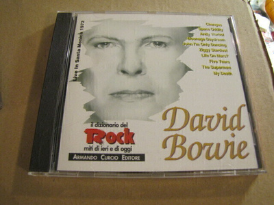 David Bowie live in santa monica 1972 cd soittamaton italia