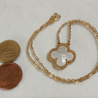 Vintage Van Cleef & Arpels Alhambra hopea kullattu 925 - pikkukuva 2