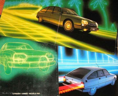 1984 Citroen GSA esite - KUIN UUSI - 20 sivua