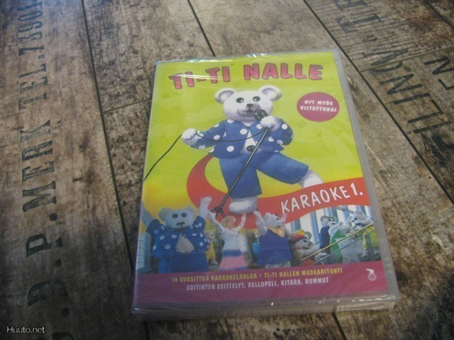 Ti-Ti Nalle - Karaoke 1 (DVD) *uusi*