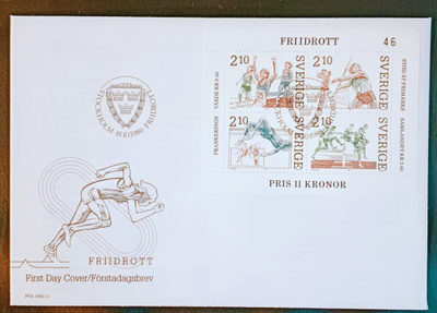 1986 FDC Yleisurheilu