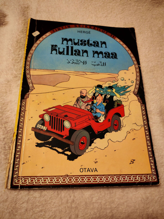 Herge: Mustan kullan maa