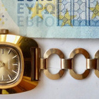 VANHA Kello Tissot Actualis Sveitsiläinen 1970-l - pikkukuva 1