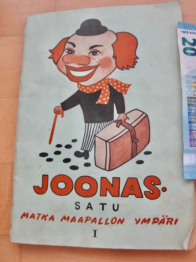 VANHA Vihko Joonas-Satu Maailman Ympäri 1 AAA Kahvi TÄYSI