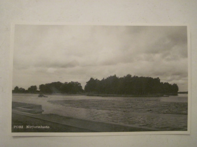 VANHA Postikortti Pori 1950-l Alkup.Mallikappale