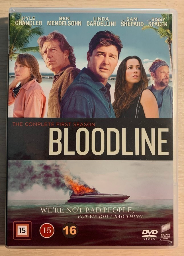Bloodline: Kausi 1 (4DVD) uusi ja muoveissa