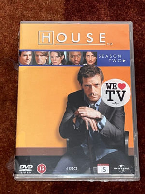 HOUSE - 6DVD - KAUSI 2 - UUSI
