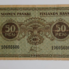 Suomen Pankki 50 penniä vuodelta 1918 - pikkukuva 1