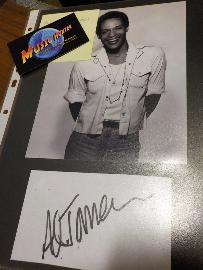 AL JARREAU B/W KUVA + NIMMARI