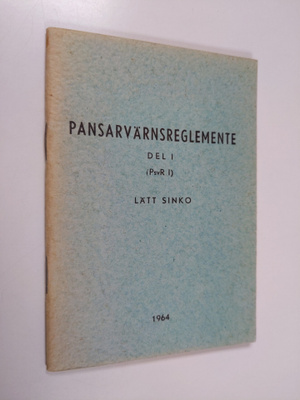 Pansarvärnsreglemente : del I. (PsvR I). Lätt sinko