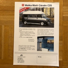 Esite Citroen C25 Matka-Matti 1990 - pikkukuva 1