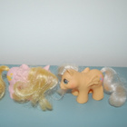 MY LITTLE PONY G1 NEWBORN TWINS - DIBBLES JA NIBBLES - pikkukuva 1