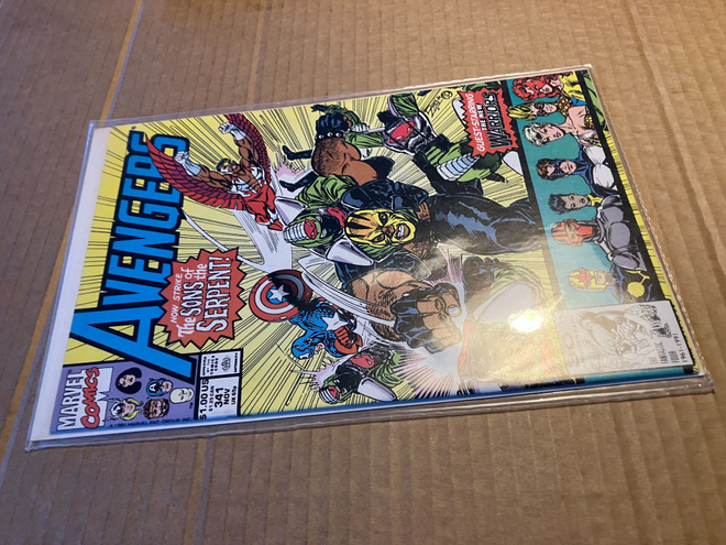 MARVEL AVENGERS 341/1991 HYVÄ