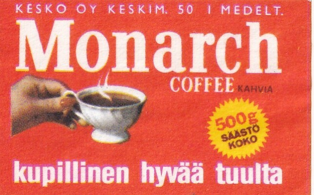 Monarch  Coffee kahvia , s75