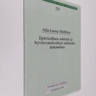 Aila-Leena Matthies : Epävirallisen sektorin ja hyvinvoin... - pikkukuva 1